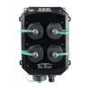 Industrial 5-port unmanaged IP67 Ethernet switchICP DAS